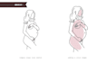 hand draw a vector sketch of anything you need