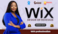 wix website design wix website redesign wix website development wix website