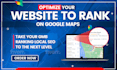 optimize your website to rank on google maps