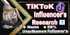 find tiktok instagram influencers email contact list for influencer marketing