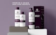 do luxury shampoo, conditioner, serum, oil label and packaging design