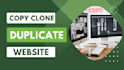 copy clone duplicate website use to html css