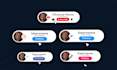 create youtube subscribe button and social media lower third