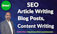 write best SEO articles, blog , content writing, website content