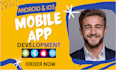 do mobile app development android ios app,building mobile app flutter developer