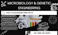 write outstanding microbiology and genetic engineering articles
