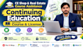 do ce shop, real estate course, license, and continuing education