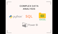 help in data analysis using python, excel, sql, power bi