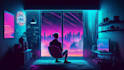 create ai generated animated lofi loop videos