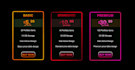 design amazing pricing table, pricing menu, and price list