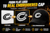 turn your logo into realistic embroidered cap mockups