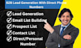 do b2b lead generation with direct phone numbers