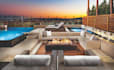 design front yard, backyard, garden, patio and swimming pool