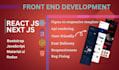 create a web app and convert figma design into react js and next js