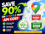 reduce google maps api cost