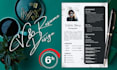 do attractive professional resume design and amazing cv design
