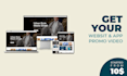 create a custom website or app promo video, or web animation