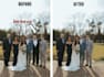 remove person from your group photo, realistic manipulation