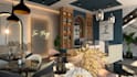 design and 3d render restaurant,office and commercial fast