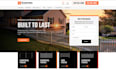 design fence builder website deck construction website