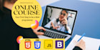 create or teach you web programming languages HTML, CSS, javascript courses