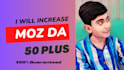 increase moz da domain authority 60