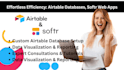 setup airtable airtable database airtable automation convert to softr web app