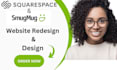 develop squarespace website redesign, squarespace website design, square website