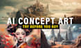 create amazing concept art using midjourney ai