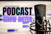 write SEO podcast show notes for you