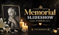 do funeral photo slideshow, memorial tribute in 24 hours
