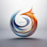 stylish 3d business logo design