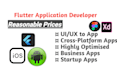 develop android and ios mobile app using flutter