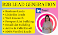 do b2b lead generation and linkedin lead generation