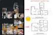 draw 2d floor plan from matterport link