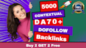 high authority contextual dofollow backlinks