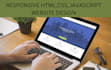 create a professional HTML, CSS, javascript website