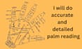 do professional palm reading and analysis