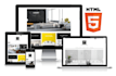 do professional responsive website development HTML CSS