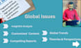 handle on global politics, foreign affairs and related tasks