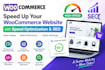 speed up your woocommerce website with speed optimize SEO