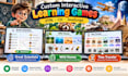 create custom interactive educational HTML5 games and activities
