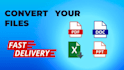 convert your PDF file to word