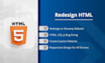 redesign html css website
