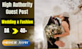 publish your guest post on quality wedding blog