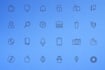 design modern custom website icon and motion icon in day