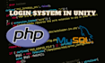 make login system with php and mysql in unity