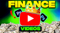 create finance faceless youtube cashcow videos