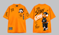 do urban streetwear t shirt design, graphic t shirt for merch clothing brand