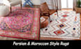 design persian and moroccan style rugs for you